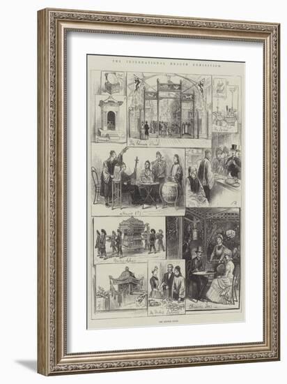 The International Health Exhibition, the Chinese Court-null-Framed Giclee Print