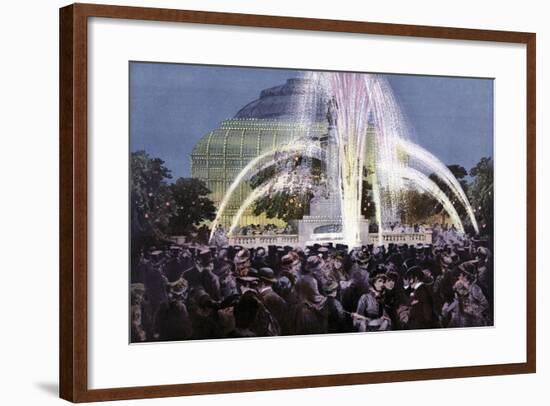 The International Inventions Exhibition, Kensington, London, August 1885-null-Framed Giclee Print