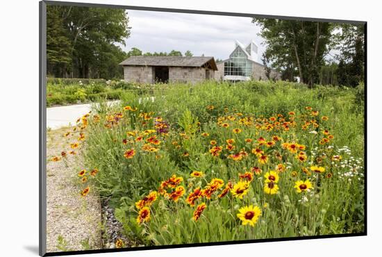 The International Peace Gardens Near Dunseith, North Dakota, USA-Chuck Haney-Mounted Photographic Print