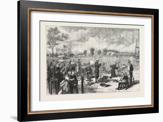 The International Rifle Match at Creedmoor-null-Framed Giclee Print