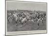 The International Rugby Football Match at Dublin, a Rush by the Irish Forwards-Frank Dadd-Mounted Giclee Print