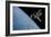 The International Space Station in Orbit Above Earth-null-Framed Photographic Print