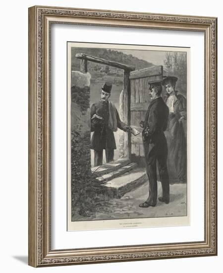 The Interrupted Honeymoon-Davidson Knowles-Framed Giclee Print