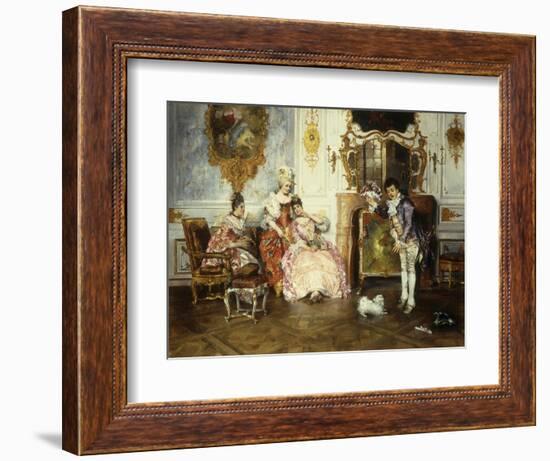 The Interrupted Proposal-Leopold Schmutzler-Framed Giclee Print