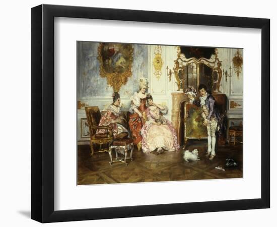 The Interrupted Proposal-Leopold Schmutzler-Framed Giclee Print