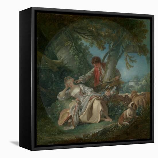 The Interrupted Sleep, 1750-Francois Boucher-Framed Premier Image Canvas