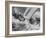 The Intrepid Tipping Into a Sharp Wave-George Silk-Framed Photographic Print