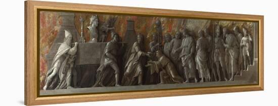 The Introduction of the Cult of Cybele at Rome, C. 1505-Andrea Mantegna-Framed Premier Image Canvas