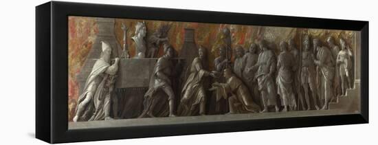 The Introduction of the Cult of Cybele at Rome, C. 1505-Andrea Mantegna-Framed Premier Image Canvas