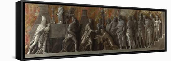 The Introduction of the Cult of Cybele at Rome, C. 1505-Andrea Mantegna-Framed Premier Image Canvas