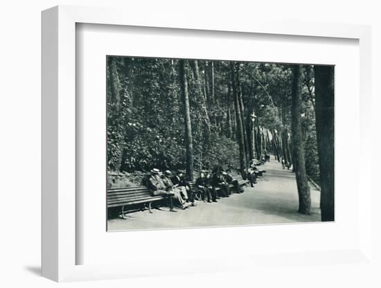 'The Invalid's Walk', c1910-Unknown-Framed Photographic Print