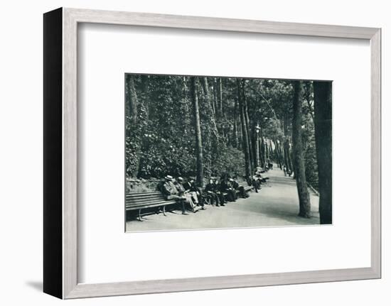 'The Invalid's Walk', c1910-Unknown-Framed Photographic Print