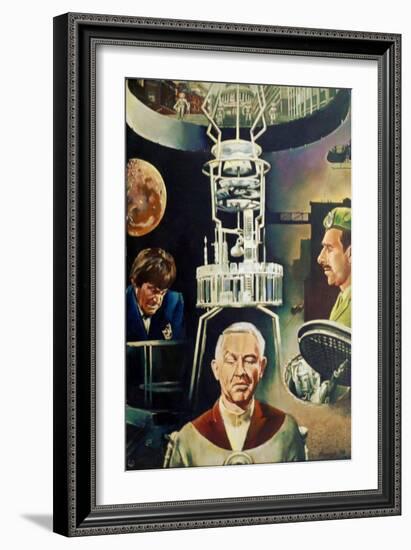 The Invasion (Dr Who), 1998 (Painting)-Kevin Parrish-Framed Giclee Print