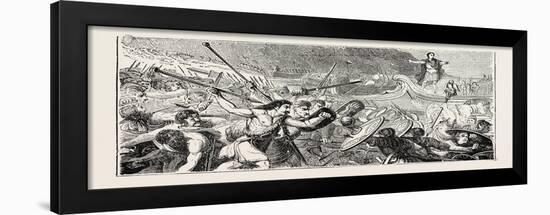 The Invasion of Britain by Julius Caesar-null-Framed Giclee Print