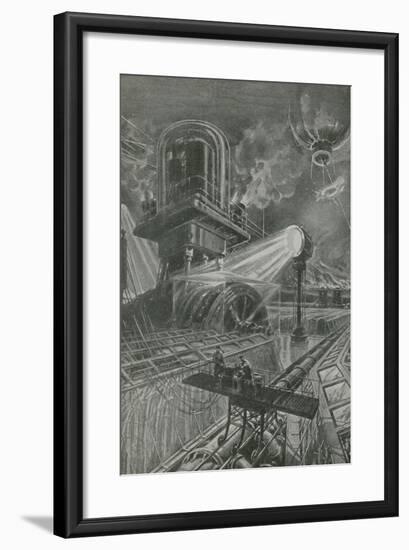 The Inventor's Grip on the World-null-Framed Giclee Print