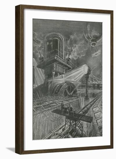 The Inventor's Grip on the World-null-Framed Giclee Print