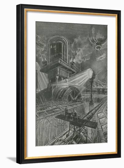 The Inventor's Grip on the World-null-Framed Giclee Print