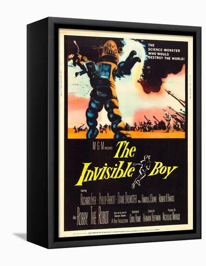 The Invisible Boy, Robby the Robot, 1957-null-Framed Stretched Canvas