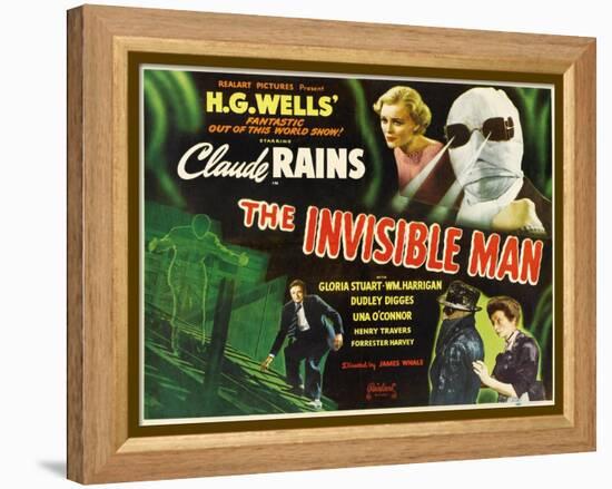 The Invisible Man, 1933, Directed by James Whale-null-Framed Premier Image Canvas