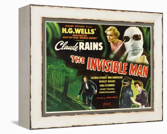 The Invisible Man, 1933, Directed by James Whale-null-Framed Premier Image Canvas