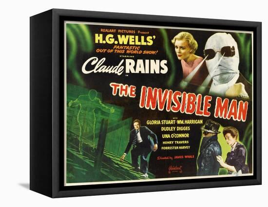 The Invisible Man, 1933, Directed by James Whale-null-Framed Premier Image Canvas