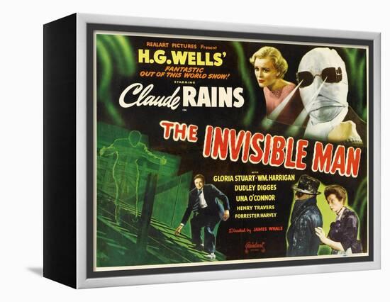 The Invisible Man, 1933, Directed by James Whale-null-Framed Premier Image Canvas