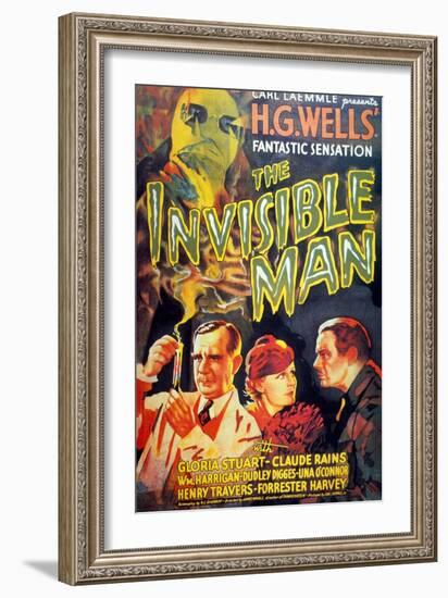 The Invisible Man, 1933, Directed by James Whale-null-Framed Giclee Print