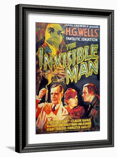 The Invisible Man, 1933, Directed by James Whale-null-Framed Giclee Print