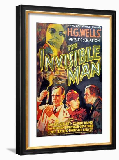 The Invisible Man, 1933, Directed by James Whale-null-Framed Giclee Print