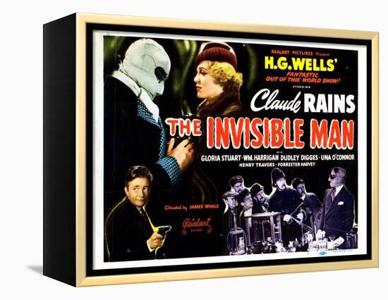 The Invisible Man, 1933-null-Framed Stretched Canvas