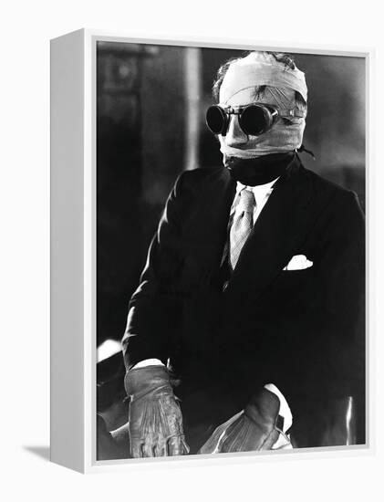 The Invisible Man, Claude Rains, 1933-null-Framed Stretched Canvas