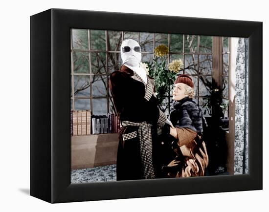 The Invisible Man, Claude Rains, Gloria Stuart, 1933-null-Framed Stretched Canvas