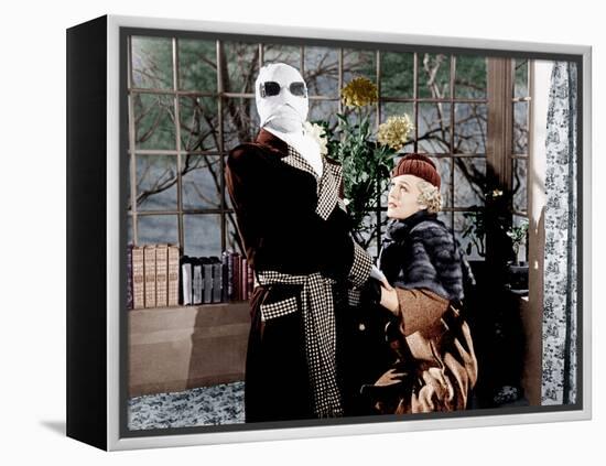 The Invisible Man, Claude Rains, Gloria Stuart, 1933-null-Framed Stretched Canvas