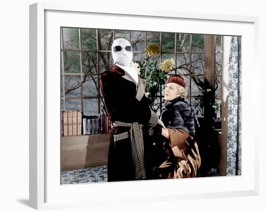 The Invisible Man, Claude Rains, Gloria Stuart, 1933-null-Framed Photo