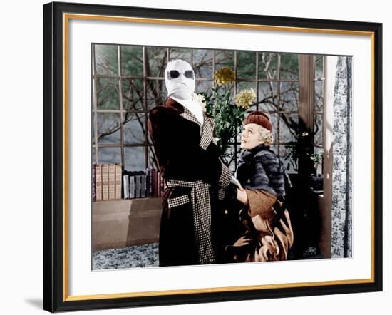 The Invisible Man, Claude Rains, Gloria Stuart, 1933-null-Framed Photo