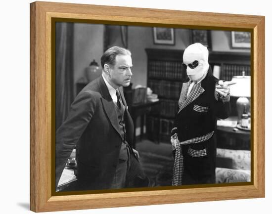 The Invisible Man, William Harrigan, Claude Rains, 1933-null-Framed Stretched Canvas