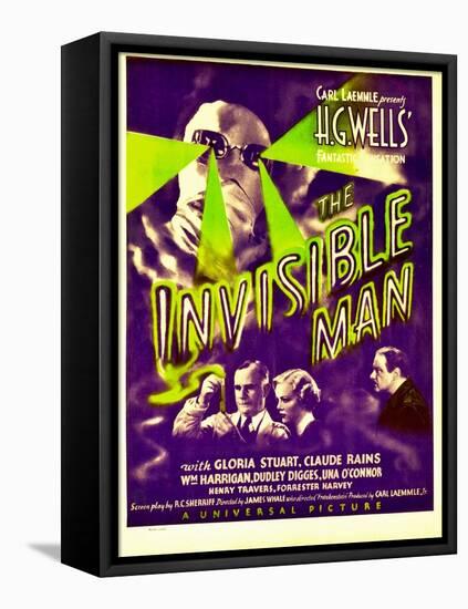 The Invisible Man-null-Framed Stretched Canvas