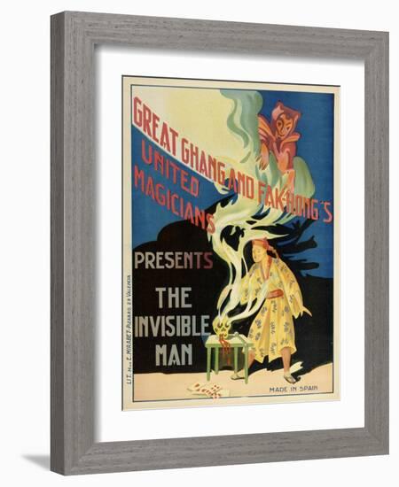 The Invisible Man-null-Framed Giclee Print