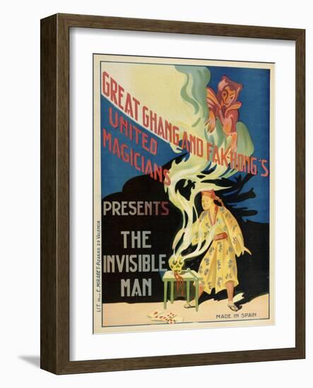 The Invisible Man-null-Framed Giclee Print