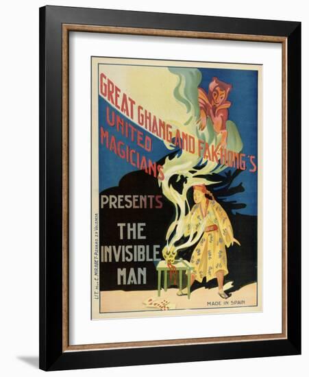 The Invisible Man-null-Framed Giclee Print