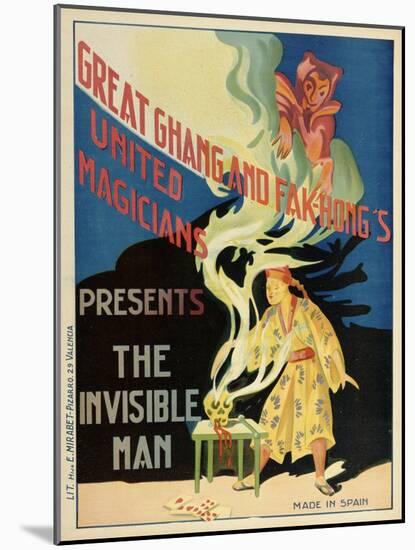The Invisible Man-null-Mounted Giclee Print