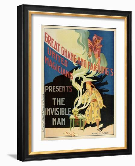 The Invisible Man-null-Framed Giclee Print