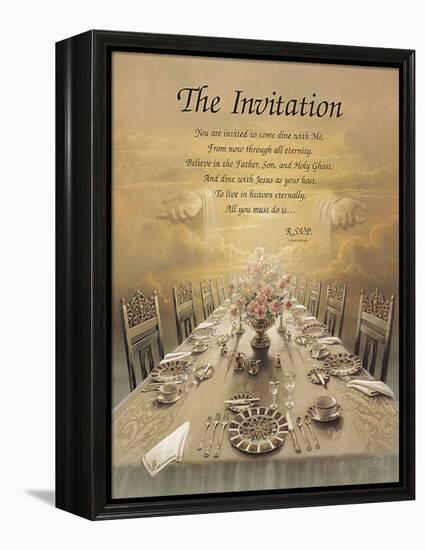 The Invitation-unknown Chiu-Framed Stretched Canvas