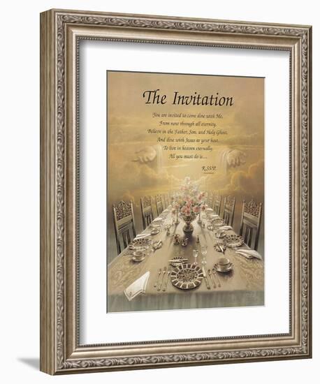 The Invitation-unknown Chiu-Framed Art Print