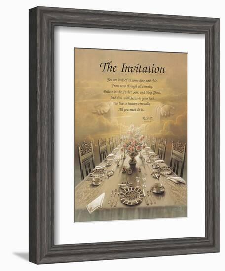 The Invitation-unknown Chiu-Framed Art Print