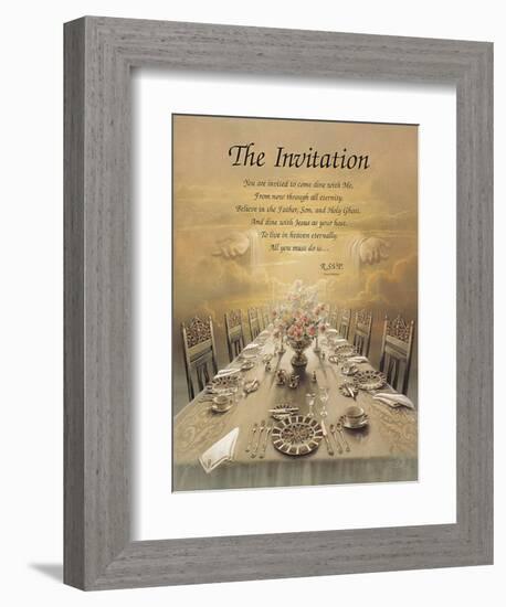 The Invitation-unknown Chiu-Framed Art Print