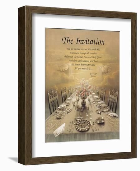 The Invitation-unknown Chiu-Framed Art Print