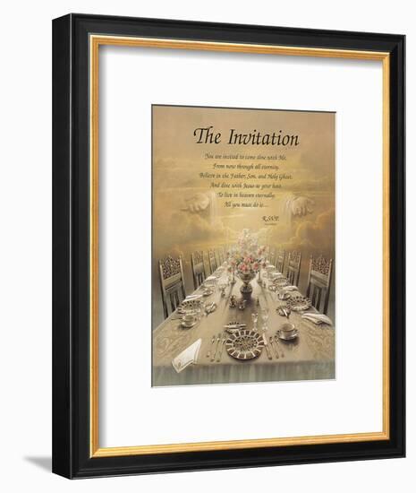 The Invitation-unknown Chiu-Framed Art Print