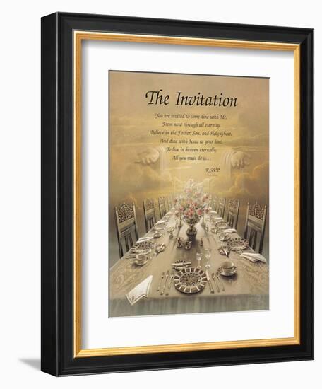 The Invitation-unknown Chiu-Framed Art Print