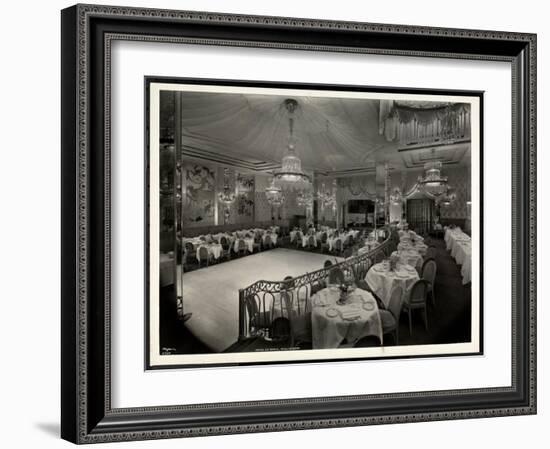 The Iridium Room at the Hotel St. Regis, 1937-Byron Company-Framed Giclee Print